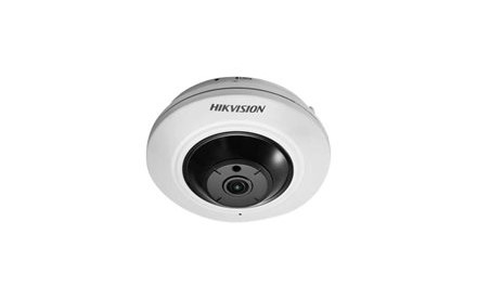 Hikvision 4MP Mini Fisheye Camera DS-2CD2942F - Cámara de vigilancia de red - cúpula