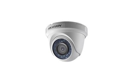 Hikvision HD 720P Indoor IR Turret Camera DS-2CE56C0T-IRPF - Surveillance camera - cúpula